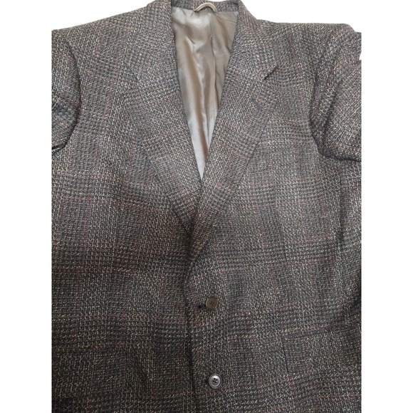 CHRISTAIN‎ DIOR MONSIEUR LINED MENS SPORT COAT BLAZER, 2 BUTTON, CHEST SZ 42 - Picture 7 of 10